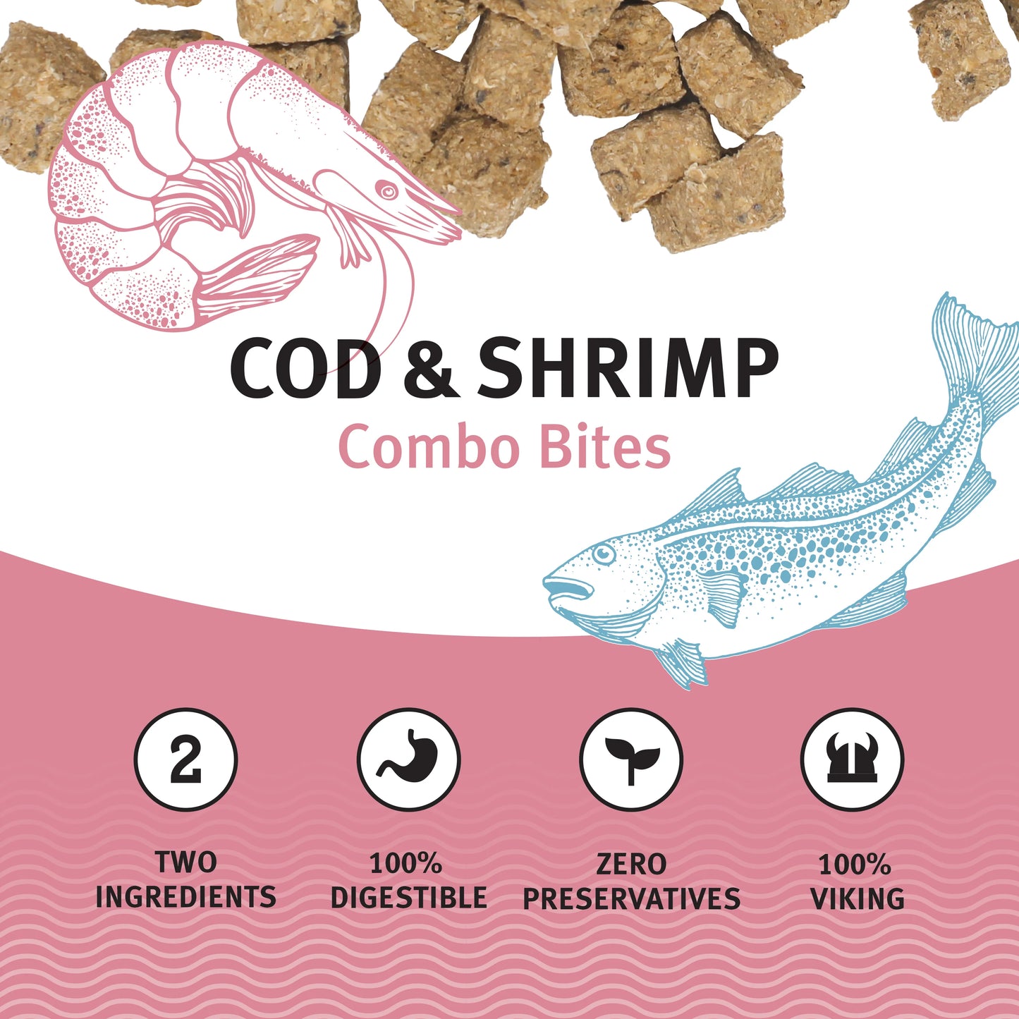 Icelandic+ Cod & Shrimp Combo Bites 3 oz