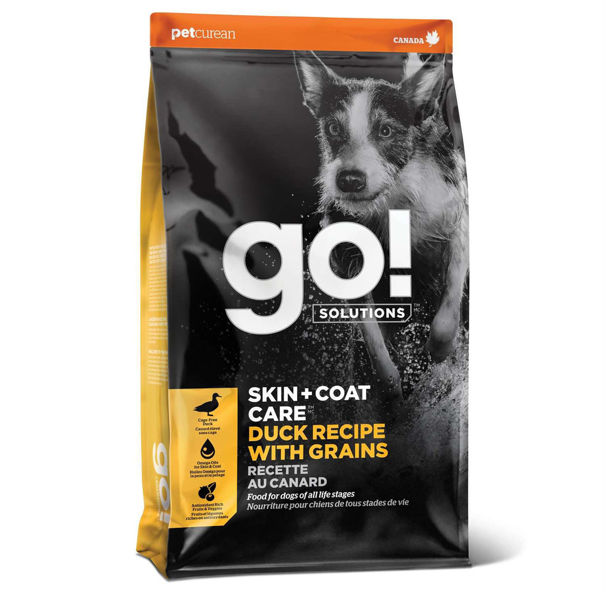 GO! Skin + Coat Care Duck Recipe with Grains
