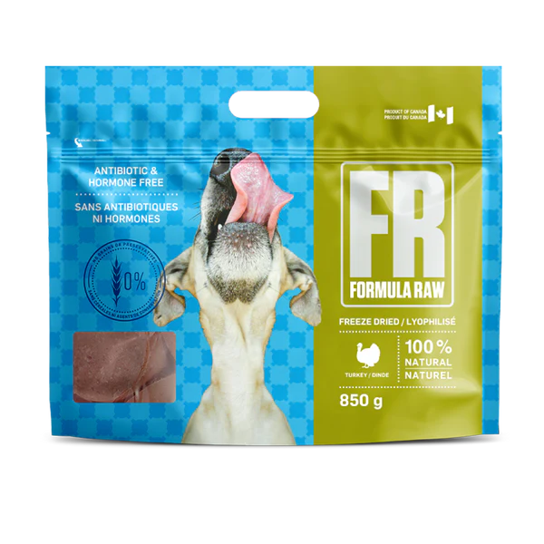 Formula Raw Freeze Dried Meals: Turkey