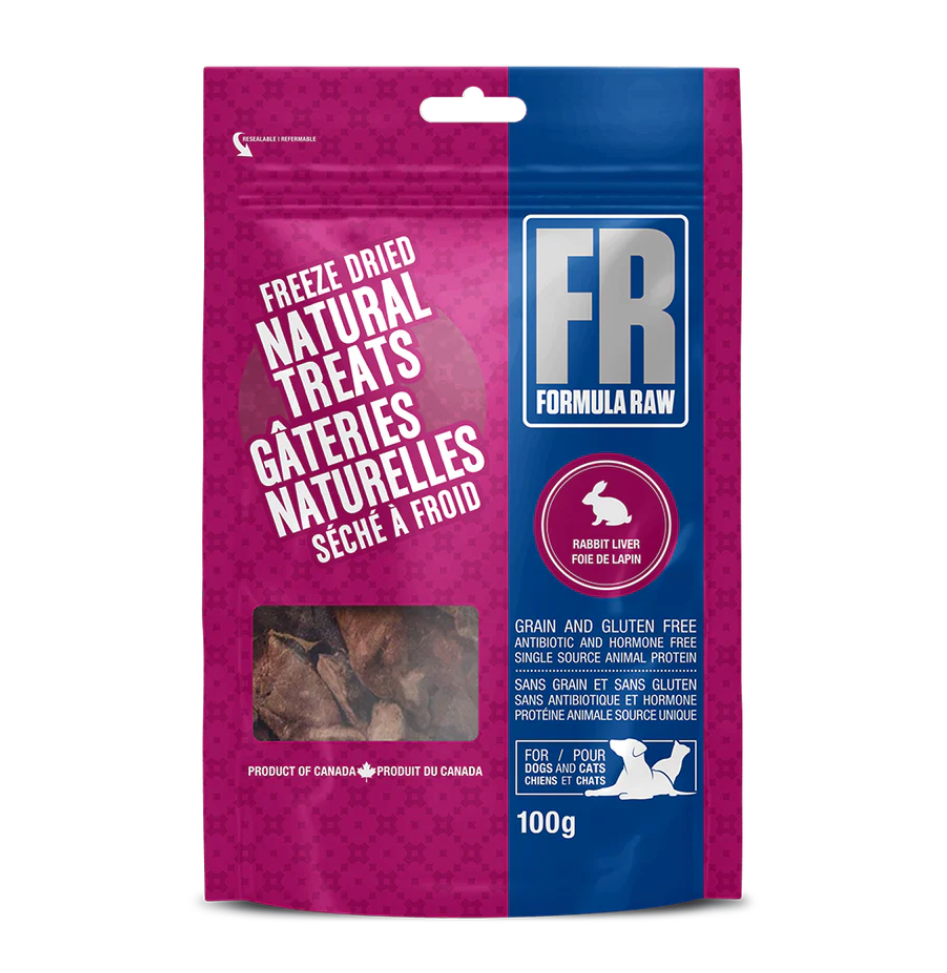 Formula Raw - Freeze Dried Rabbit Liver Treats