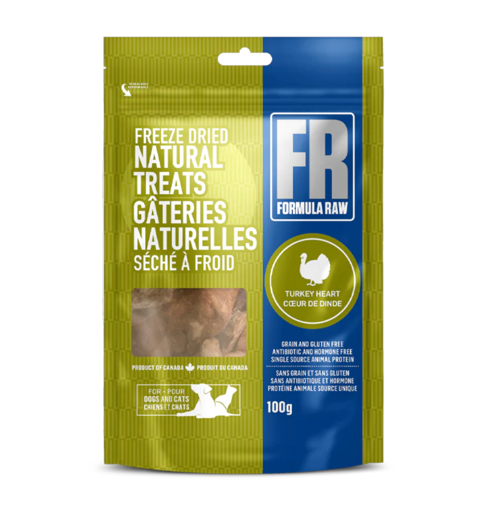 Formula Raw - Freeze Dried Turkey Hearts Treats