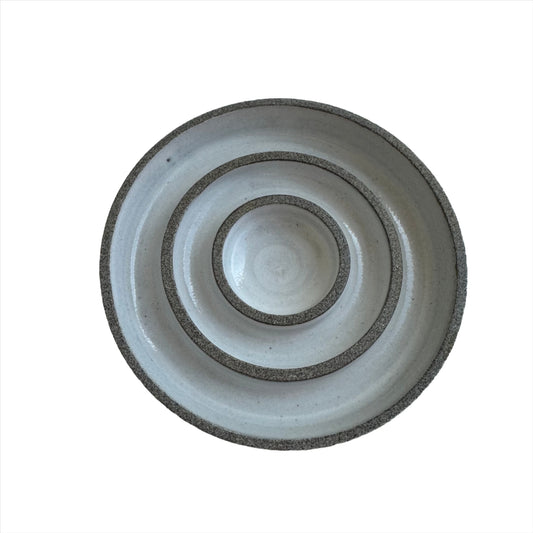 Handmade Ceramic Slow Feeder Bowl - Small