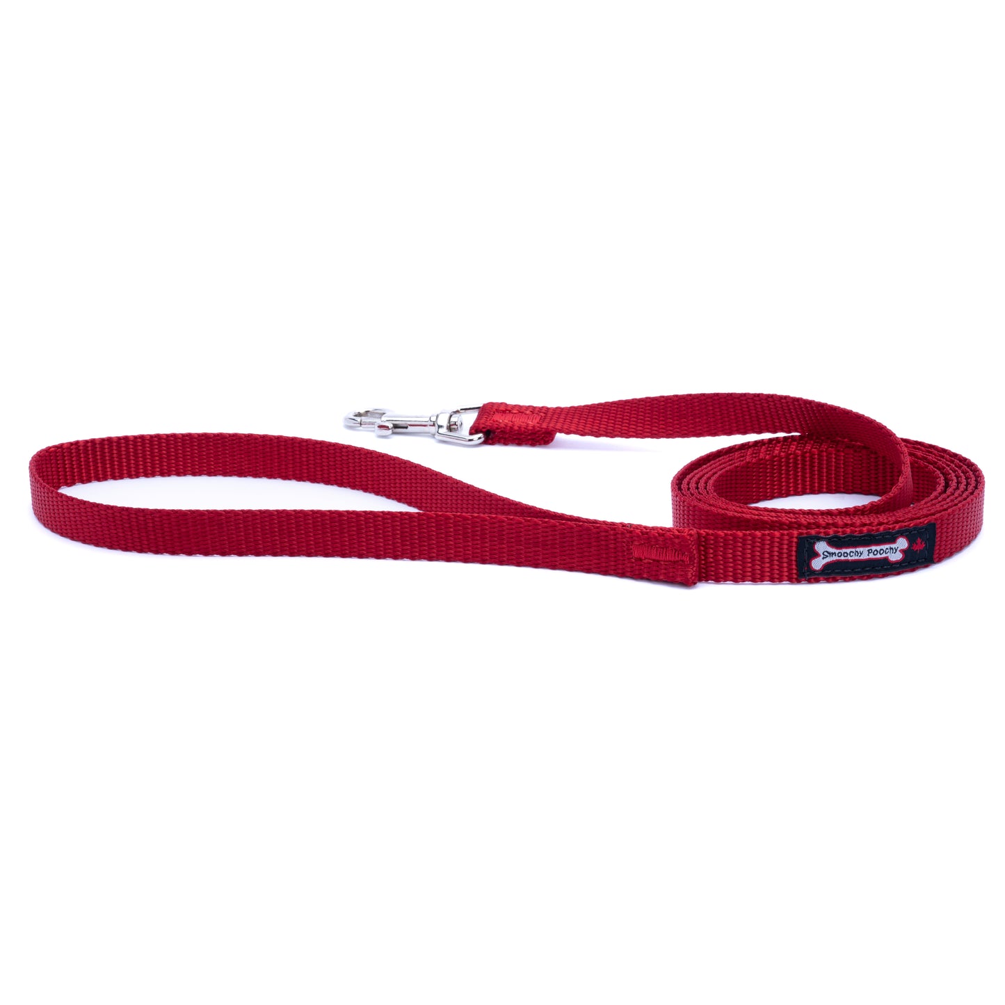 Standard Nylon Leash - Bright Orange - 5/8" x 6'