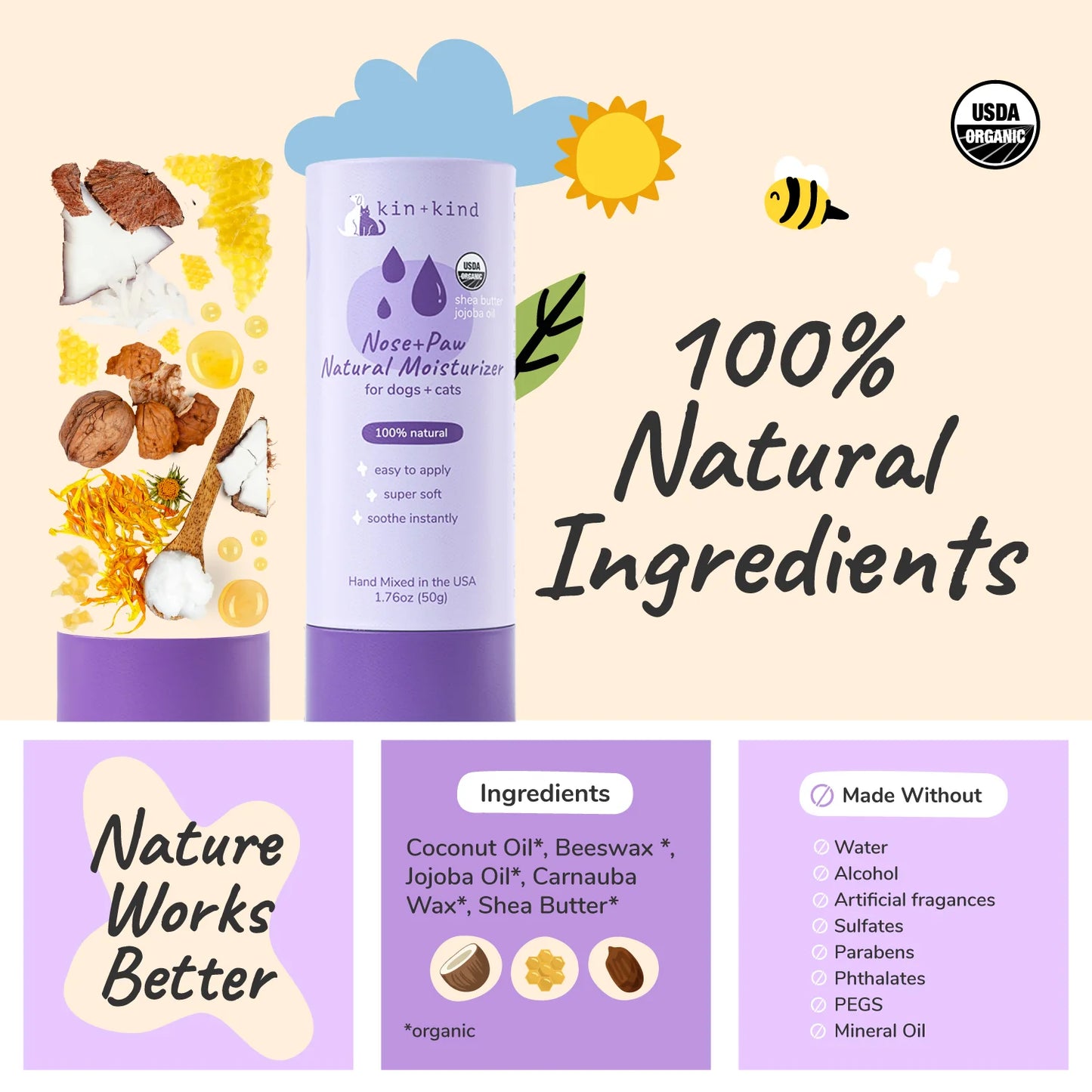 Nose and Paw Moisturizer Stick