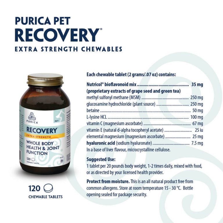 Pet Recovery Extra Strength - 120 chews