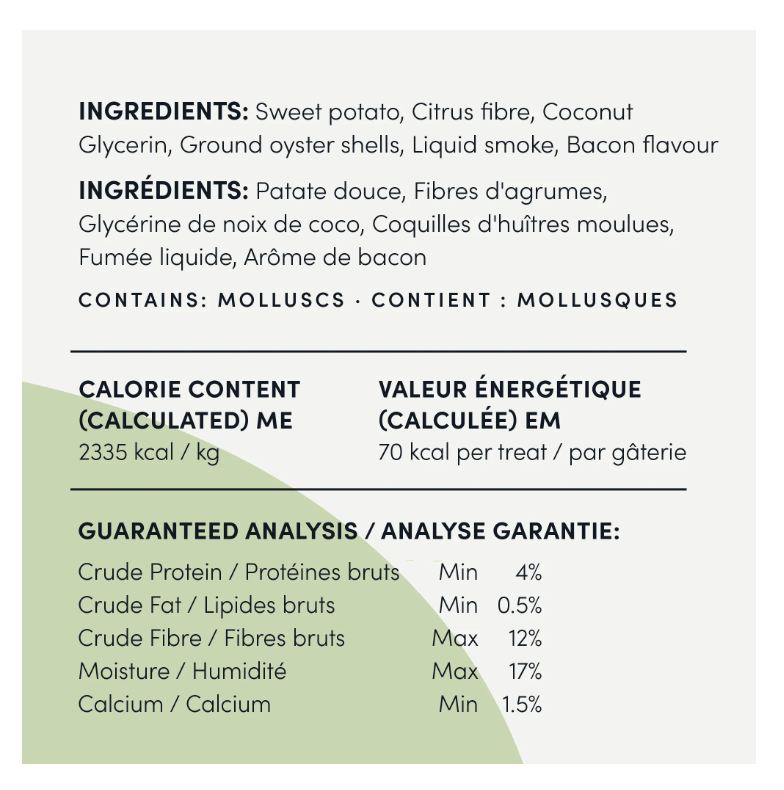 Plaque Busters Bacon