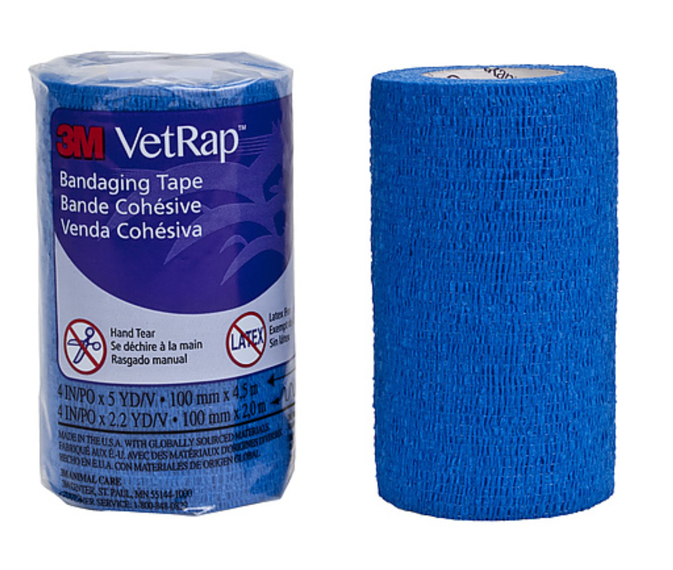 3M Vet Wrap - 4" x 5 yds