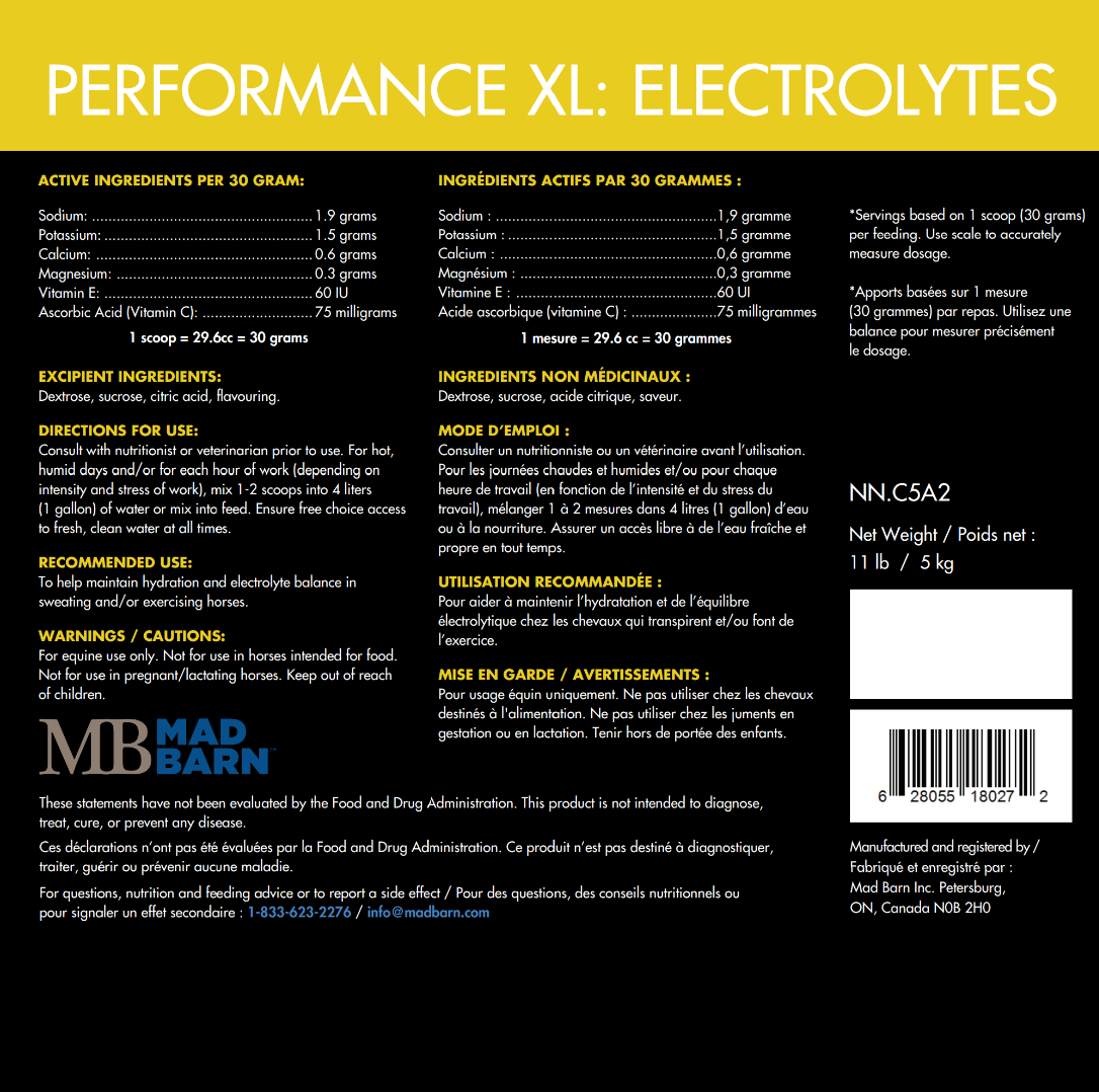 Performance XL: Electrolytes - 1 kg