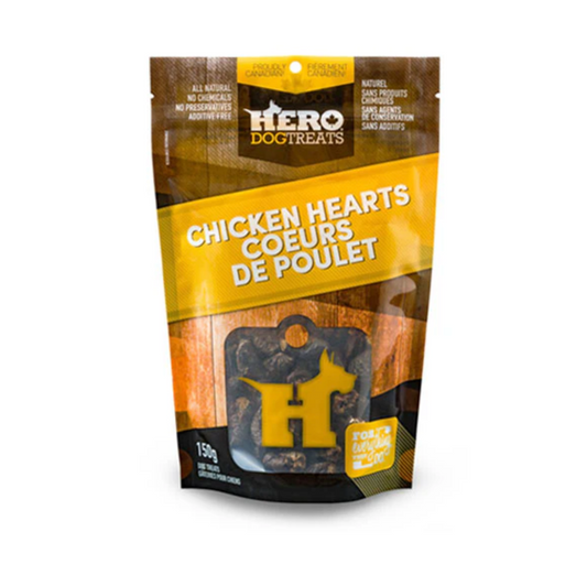 Dehydrated Chicken Hearts -  150g
