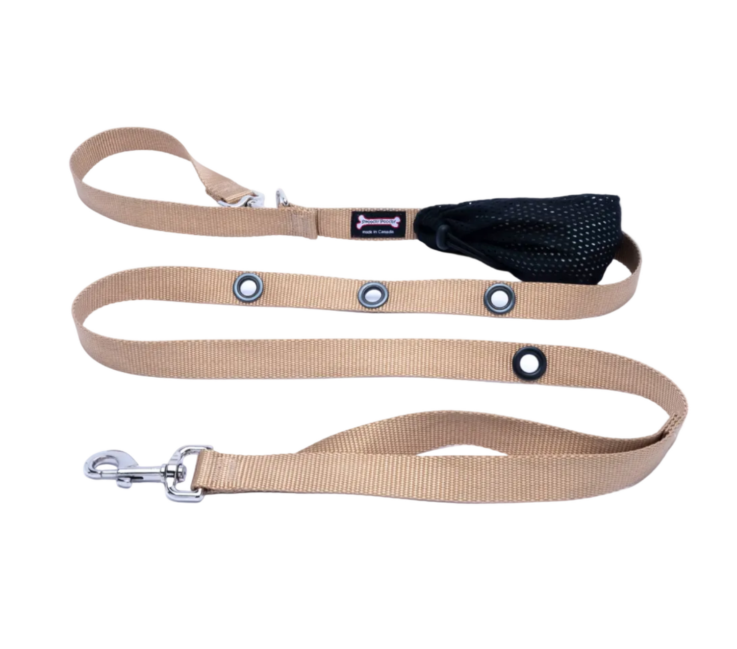 Hands-Free Nylon Leash - Camel
