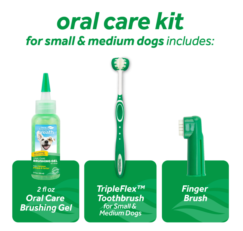 Fresh Breath Oral Care Kit - Small & Medium