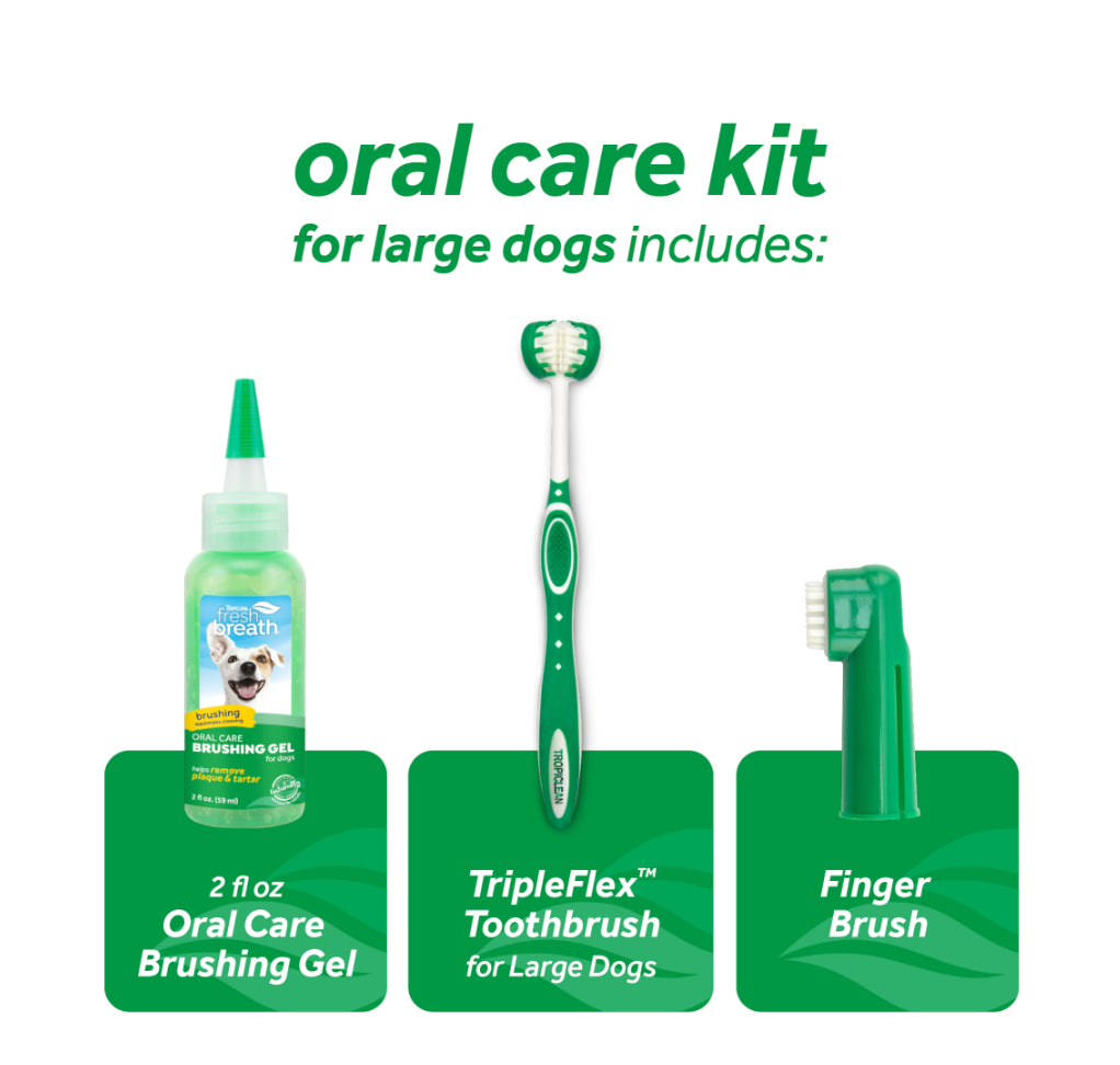 Fresh Breath Oral Care Kit - Large Dogs
