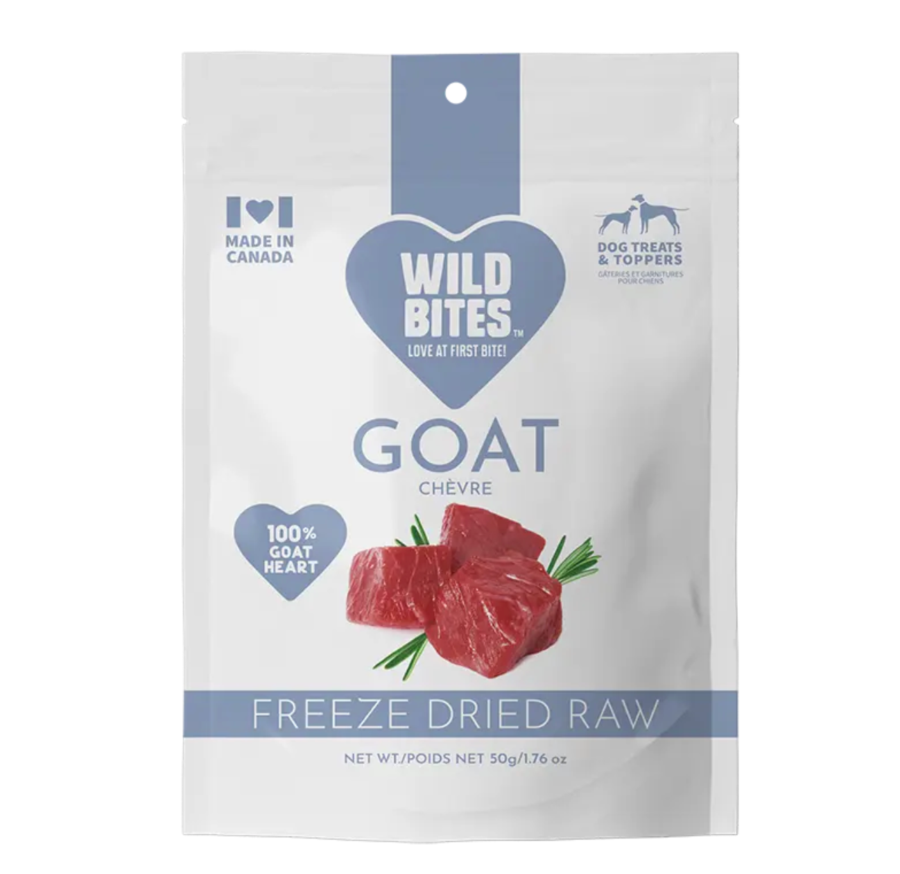Wild Bites - Goat Heart Freeze Dried