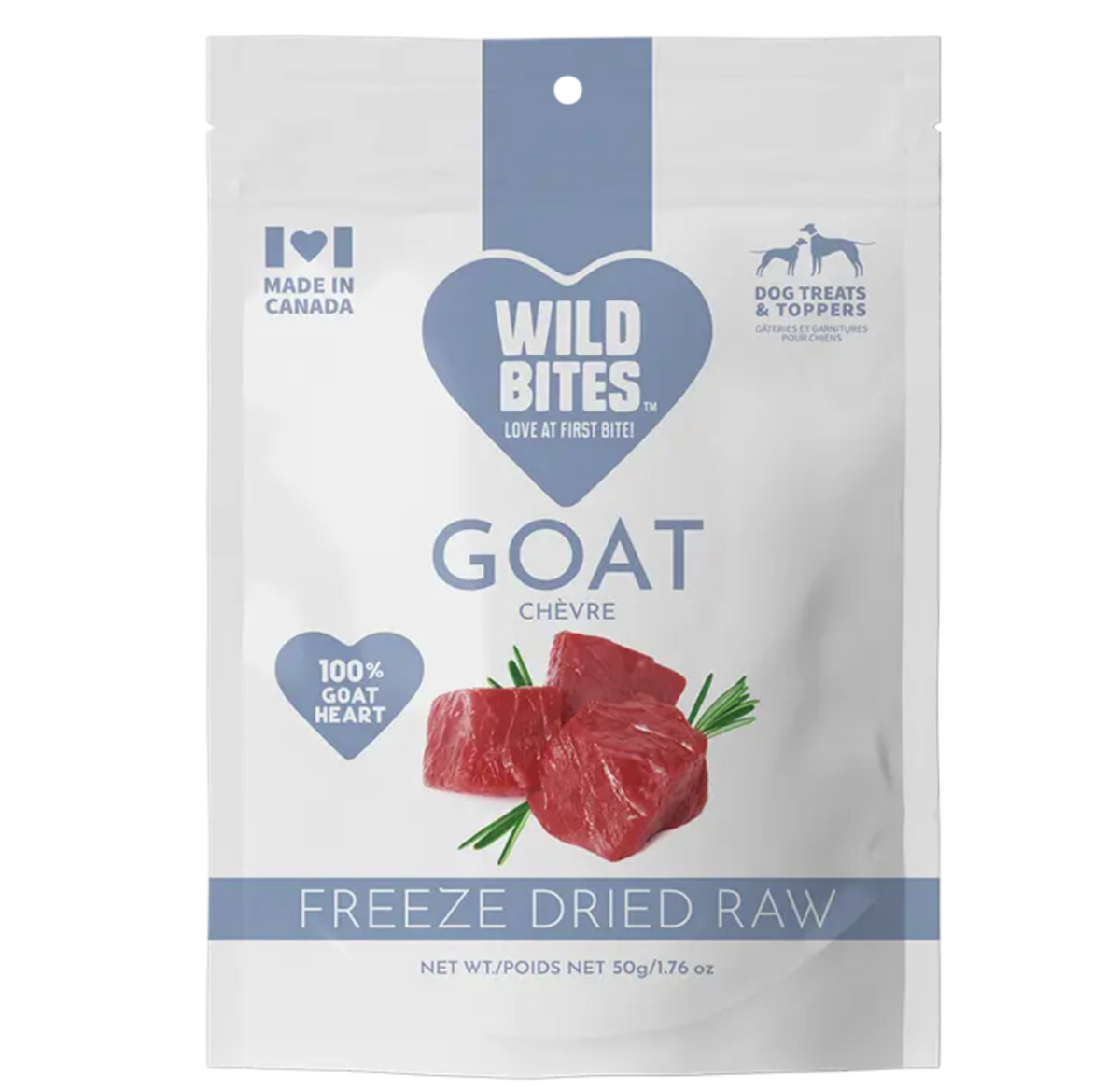Wild Bites - Goat Heart Freeze Dried