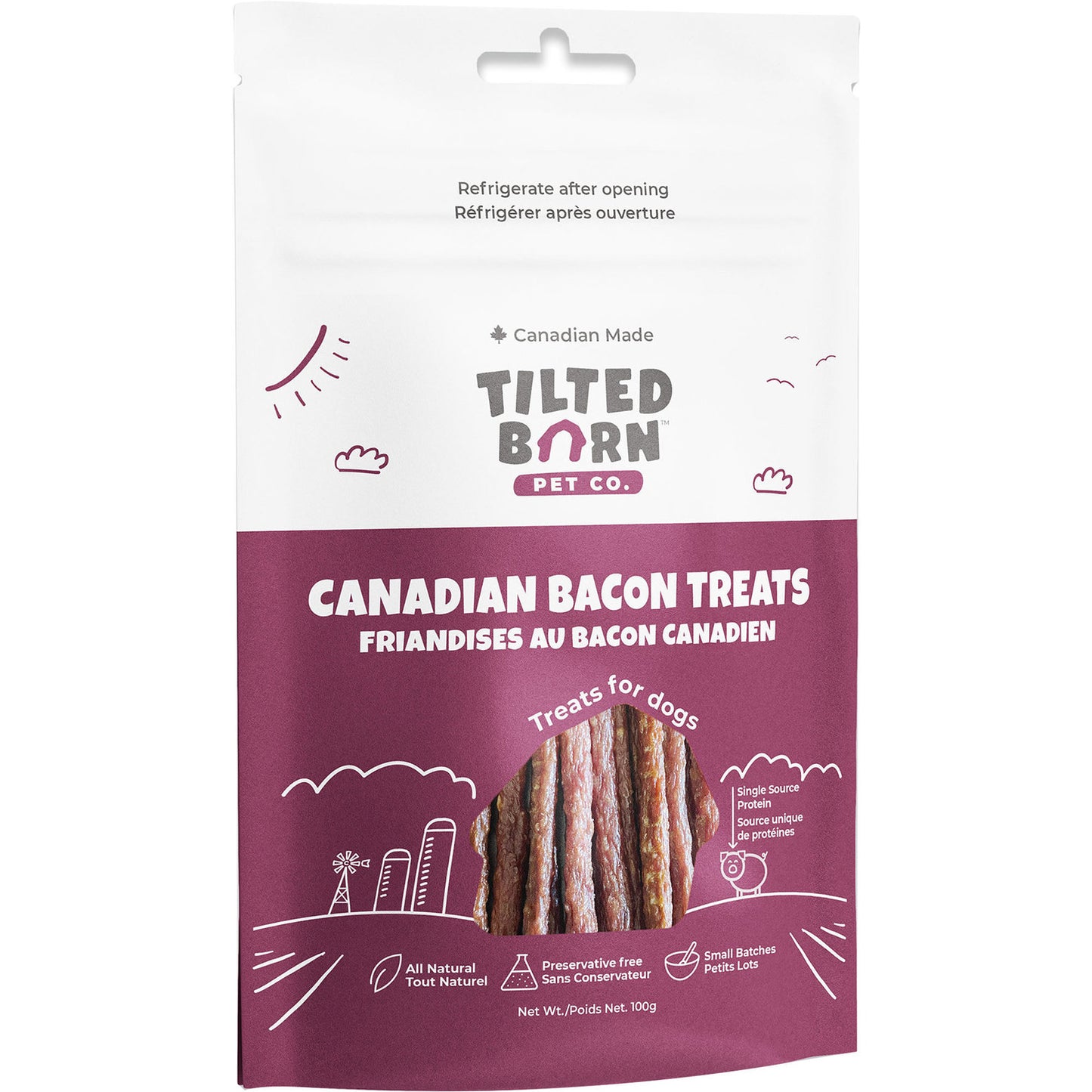 Tilted Barn - Canadian Bacon Treats