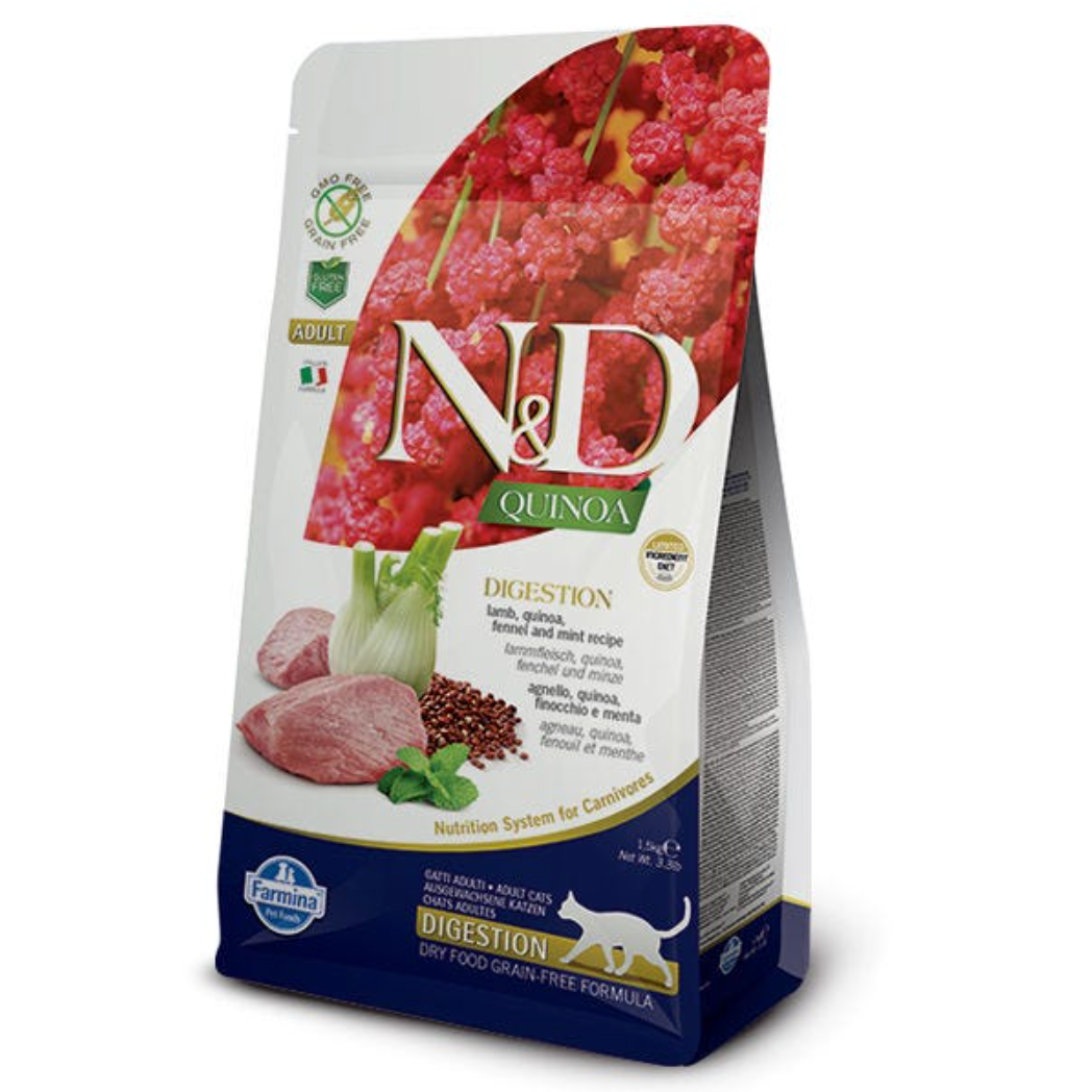 Farmina N&D - Digestion Lamb & Quinoa - Cat