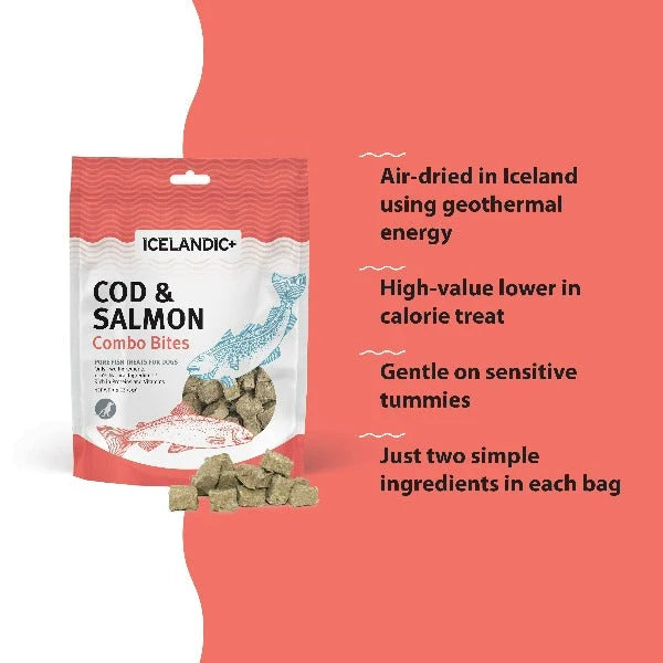 Icelandic+ Cod & Salmon Combo Bites 3 oz
