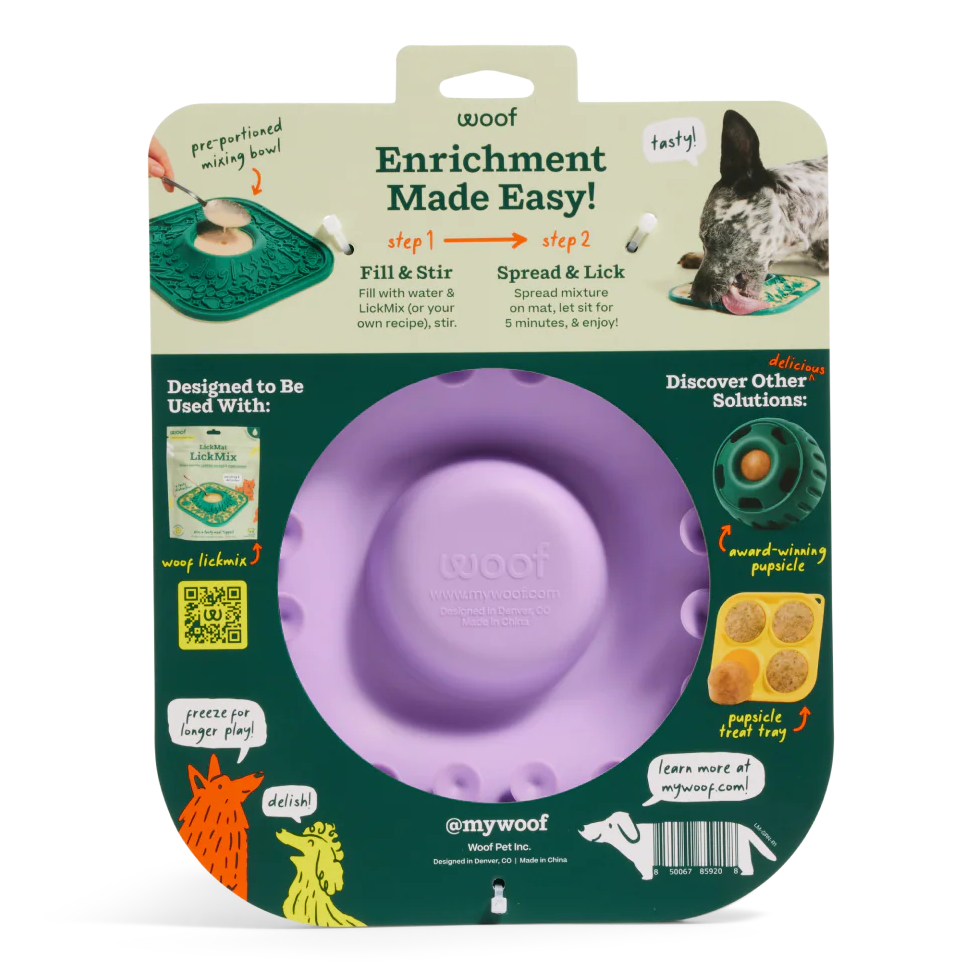 Woof - Lick Mat - Lavender