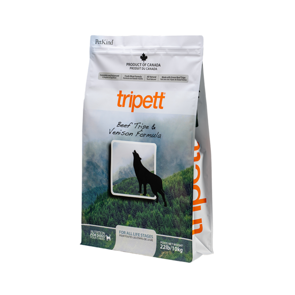 Tripett Dry Beef Tripe Venison Formula – The Dog Bowl