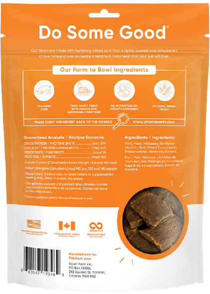 Dehydrated Pork Treats