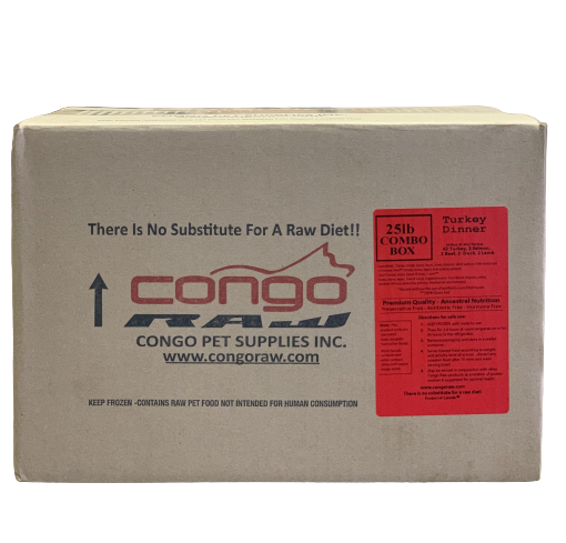 Congo Raw Turkey Dinner Combo