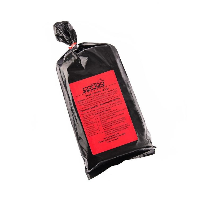 Congo Raw Grass Fed Beef Dinner