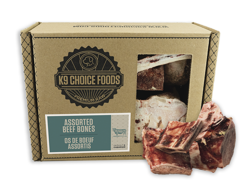Frozen Raw Assorted Beef Bones