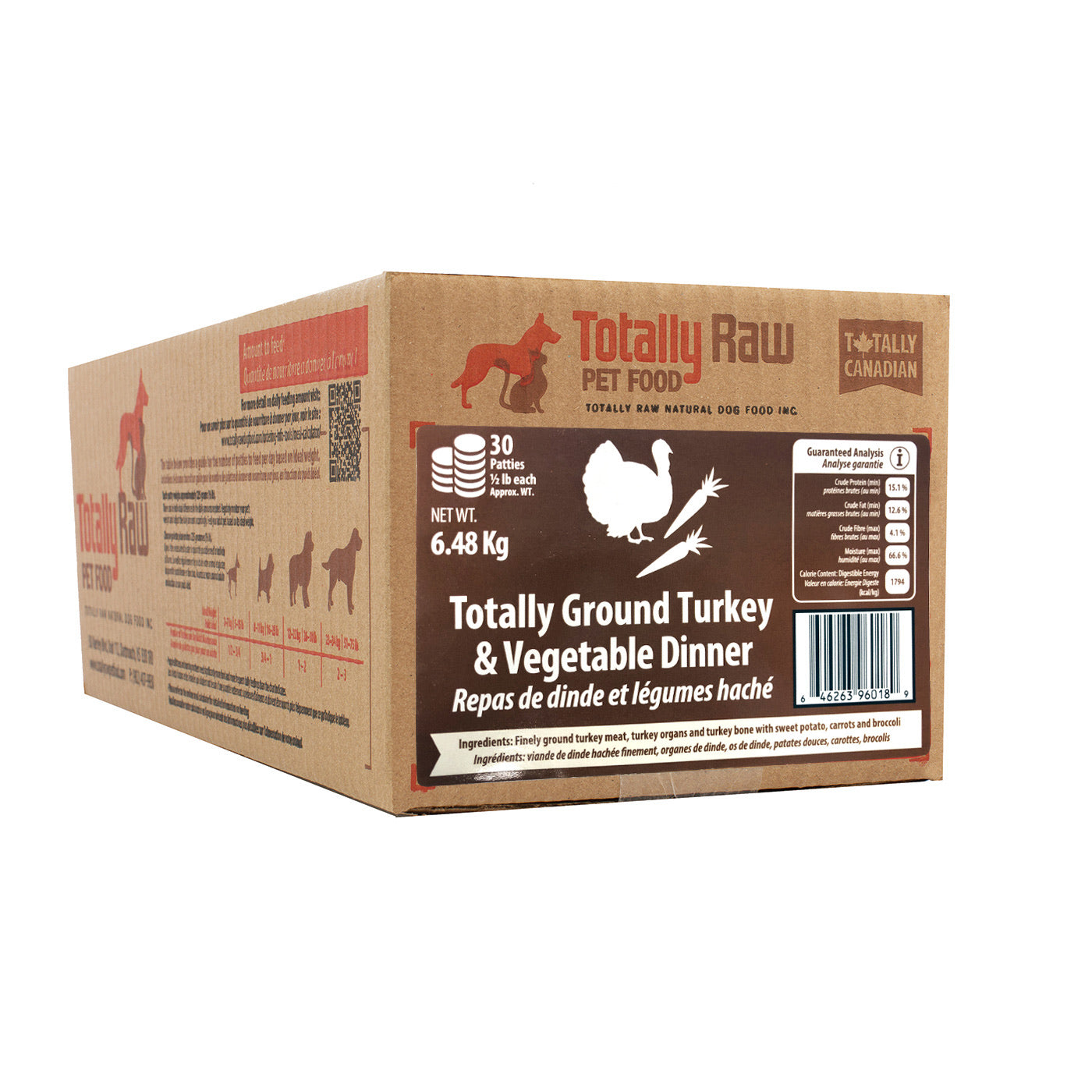 Totally Raw - Turkey & Vegetable Dinner