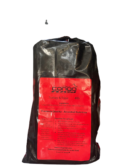 Congo Raw Turkey & Beef Tripe