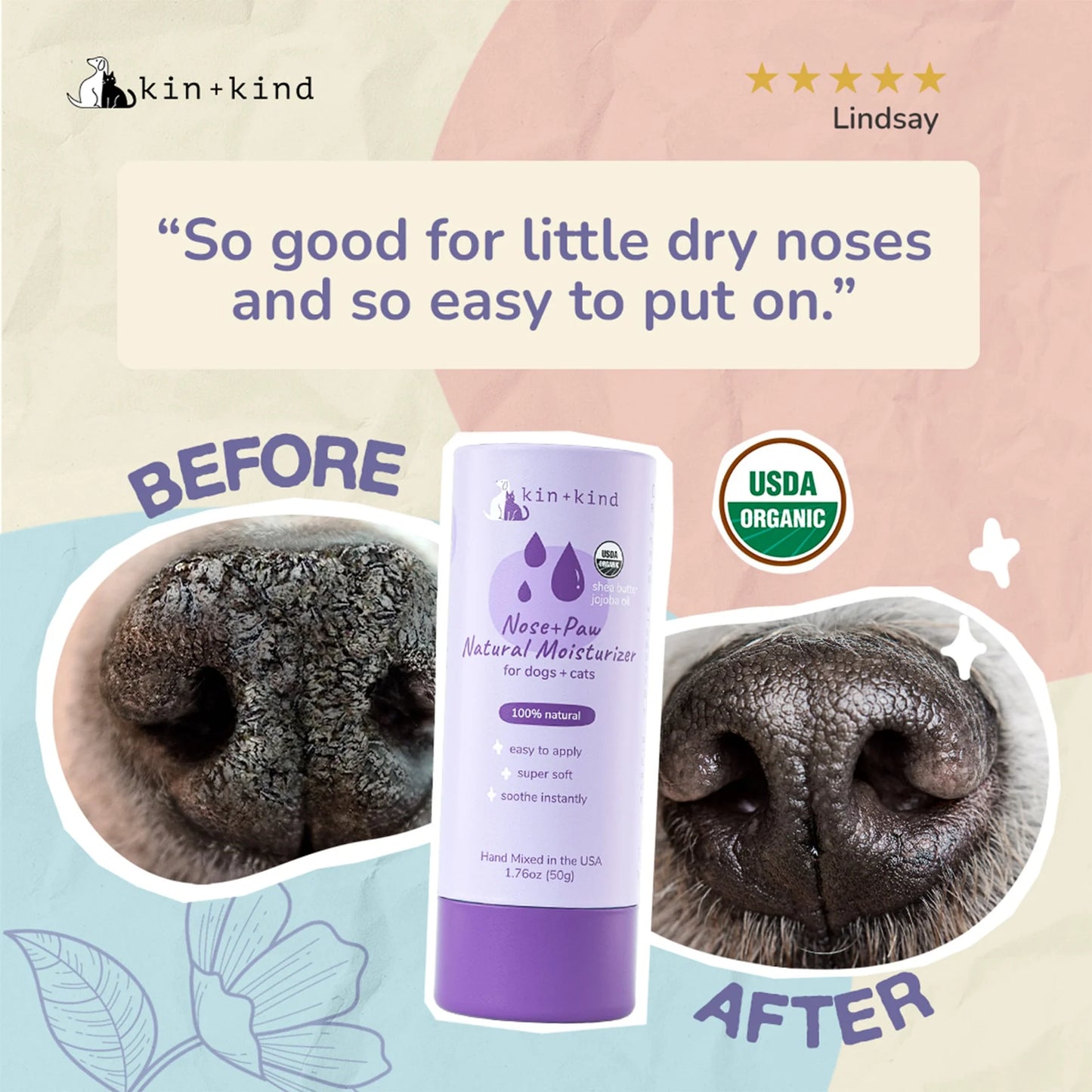 Nose and Paw Moisturizer Stick