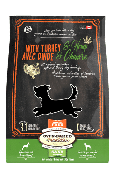 Soft and Chewy Turkey & Hemp Treats - 6oz