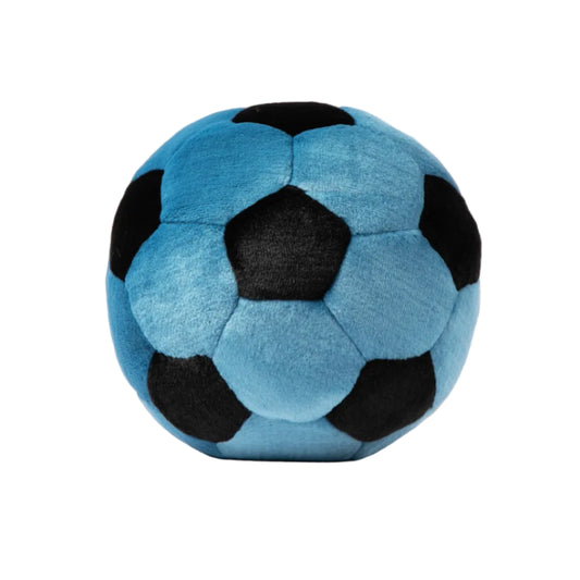 Fluff & Tuff - Blue Soccer Ball