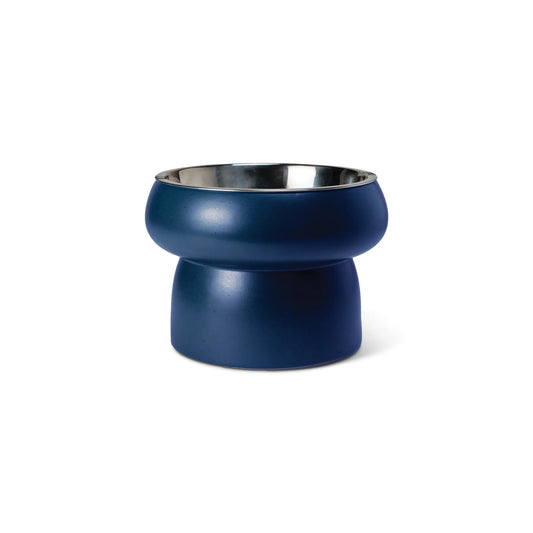 Speckled Elevated Bowl Navy - Small