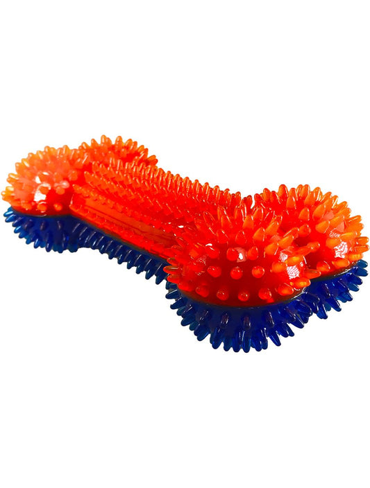 Gorilla Spiky Bone - Red & Blue - Large