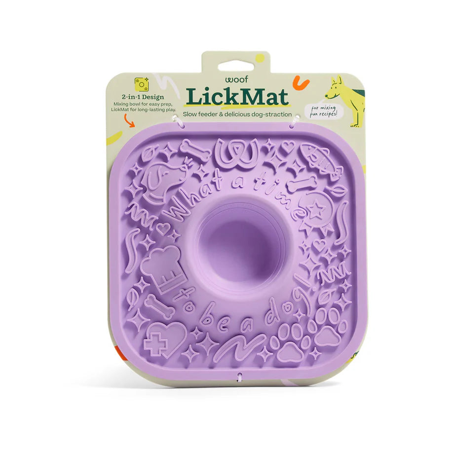Woof - Lick Mat - Lavender