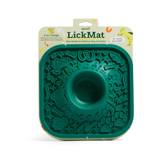 Woof - Lick Mat - Green