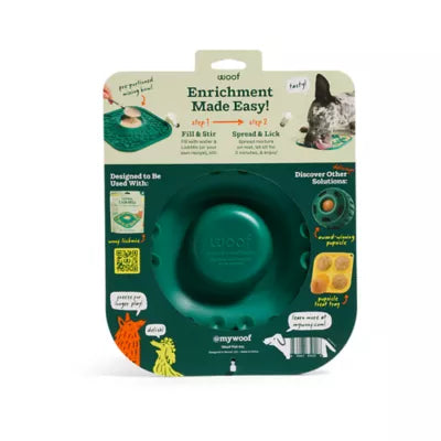 Woof - Lick Mat - Green