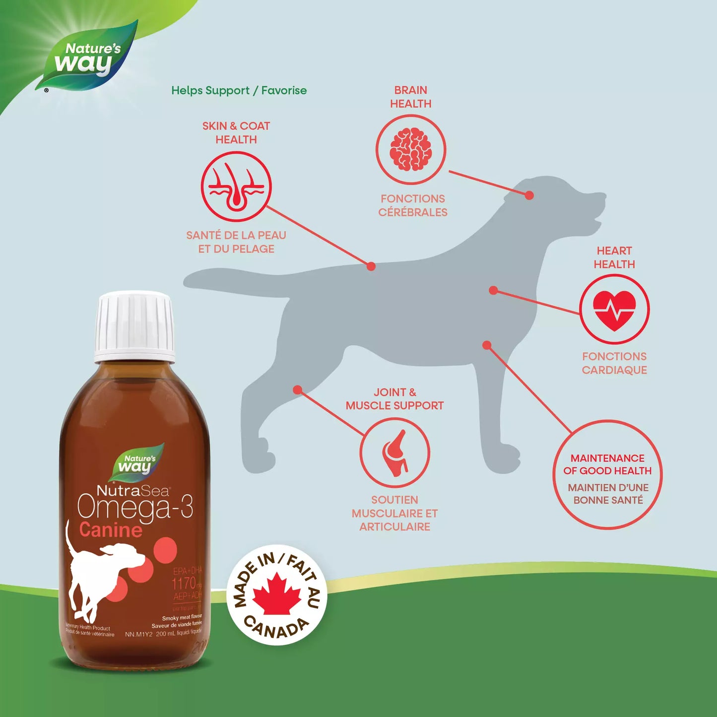 NutraSea - Canine Omega-3 Oil (Formerly Baie Run)