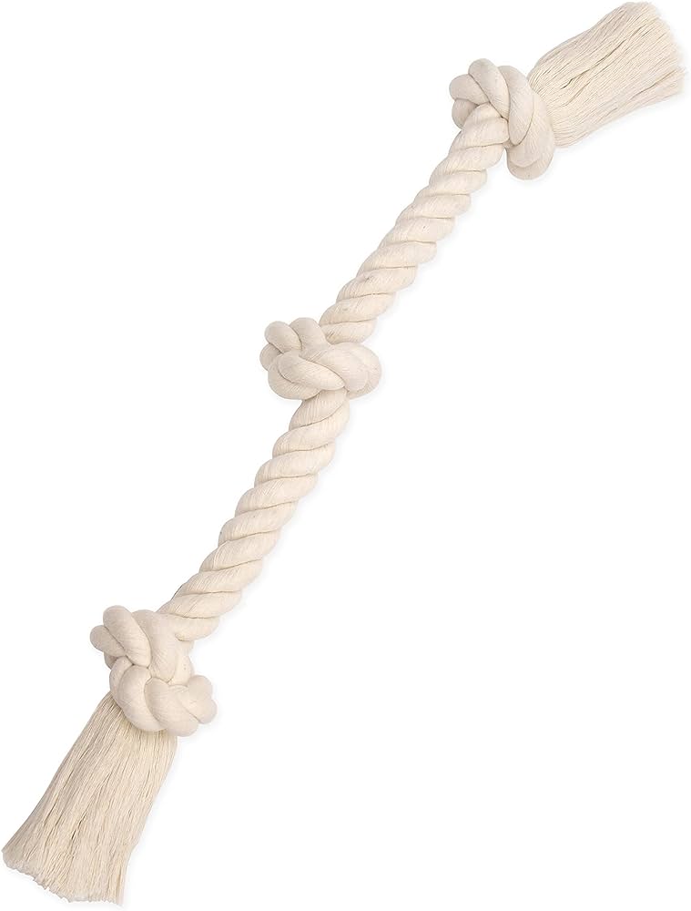 Mammoth - 3 knot - Flossy Rope Tug Toy