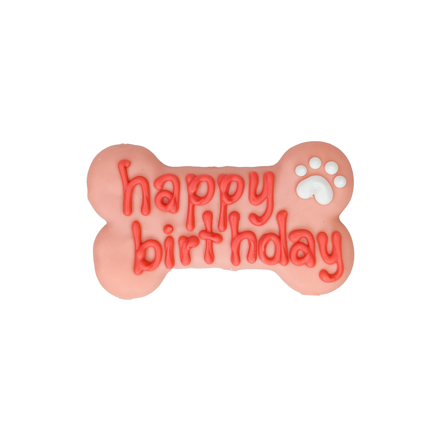Happy Birthday Bone - Pink