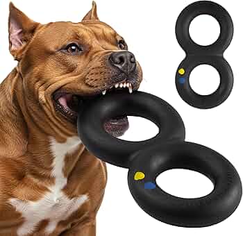 Goughnuts- Heavy Duty Black Tug Toy - Large