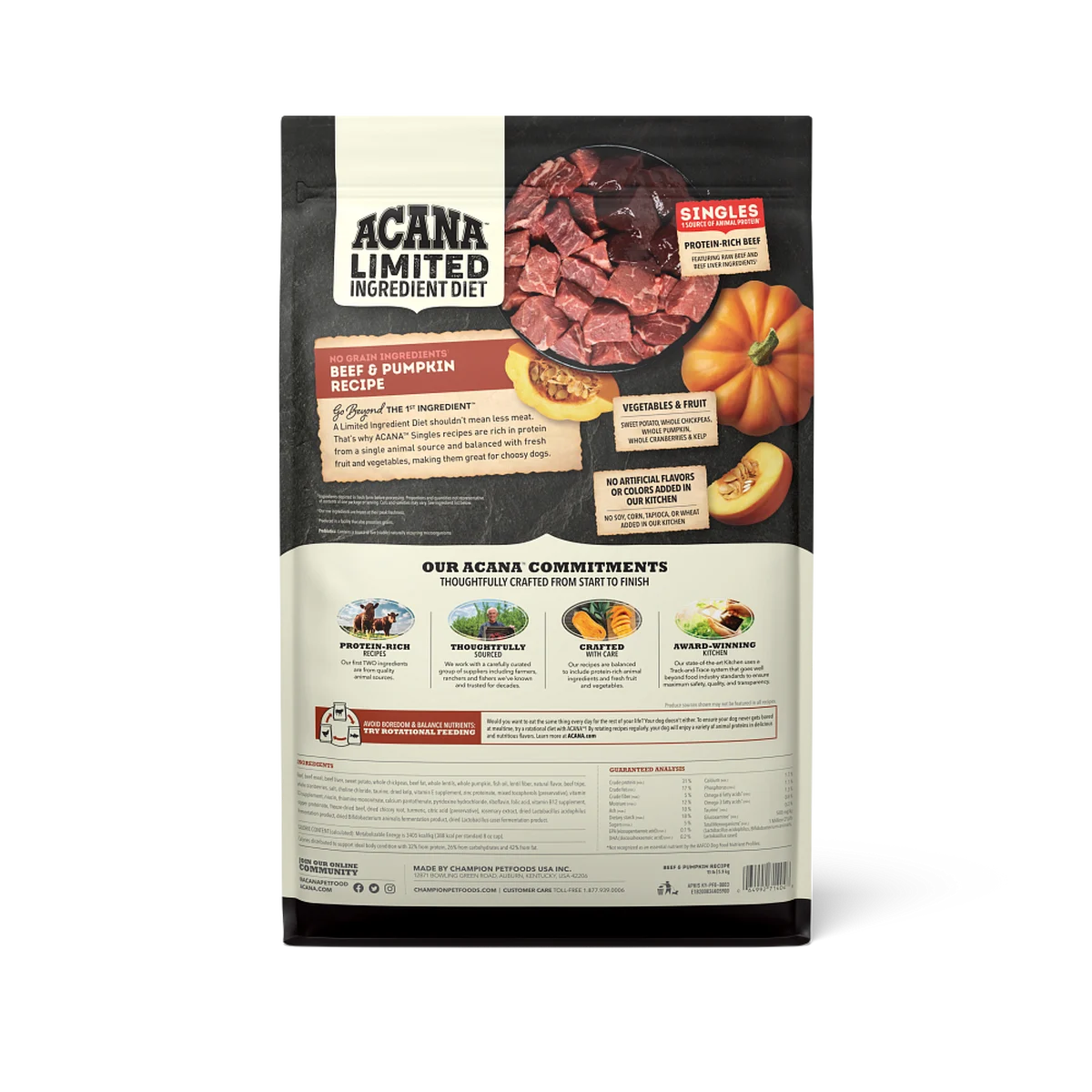Acana - Beef with Pumpkin