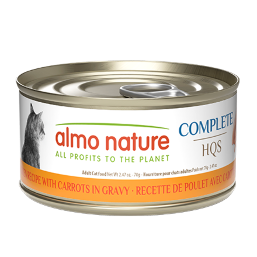 Almo Nature Complete HQS Cat - Chicken with Carrots in Gravy