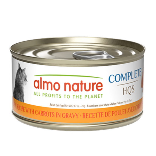 Almo Nature Complete HQS Cat - Chicken with Carrots in Gravy