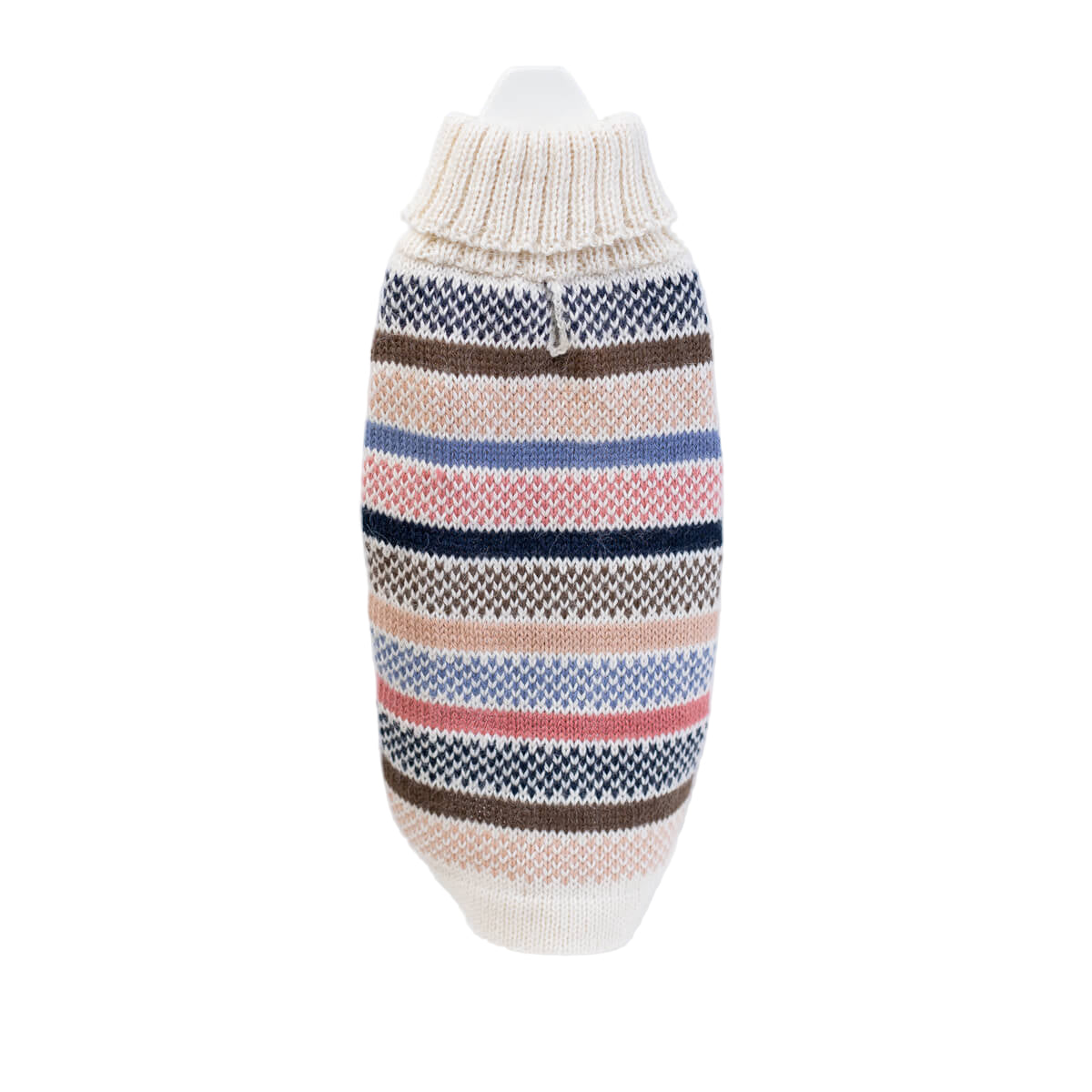 Alqo Wasi - Blushline Stripe Alpaca Sweater