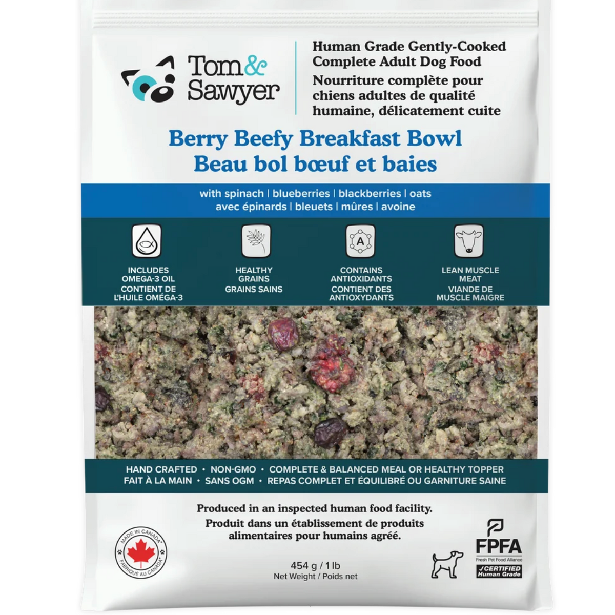 Tom&Sawyer -  Berry Beefy Breakfast Bowl