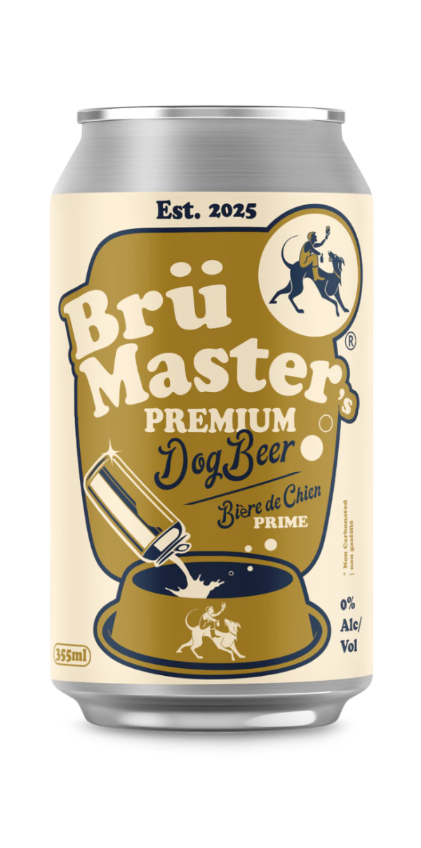 Bru Master's - Dog Beer Bone Broth  Can - 355ml