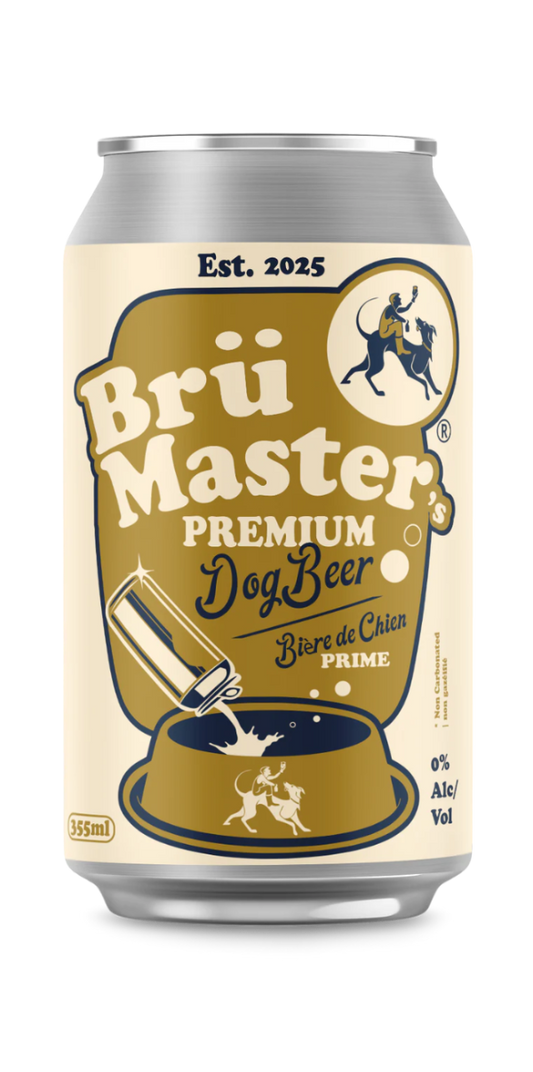 Bru Master's - Dog Beer Bone Broth  Can - 355ml