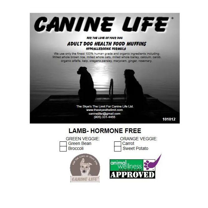 Canine Life - Lamb & Vegetable Muffins