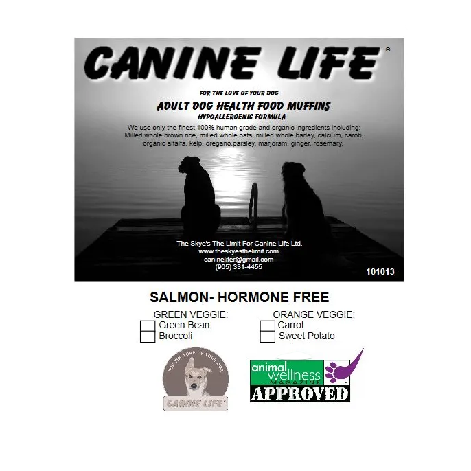 Canine Life - Salmon & Vegetable Muffins